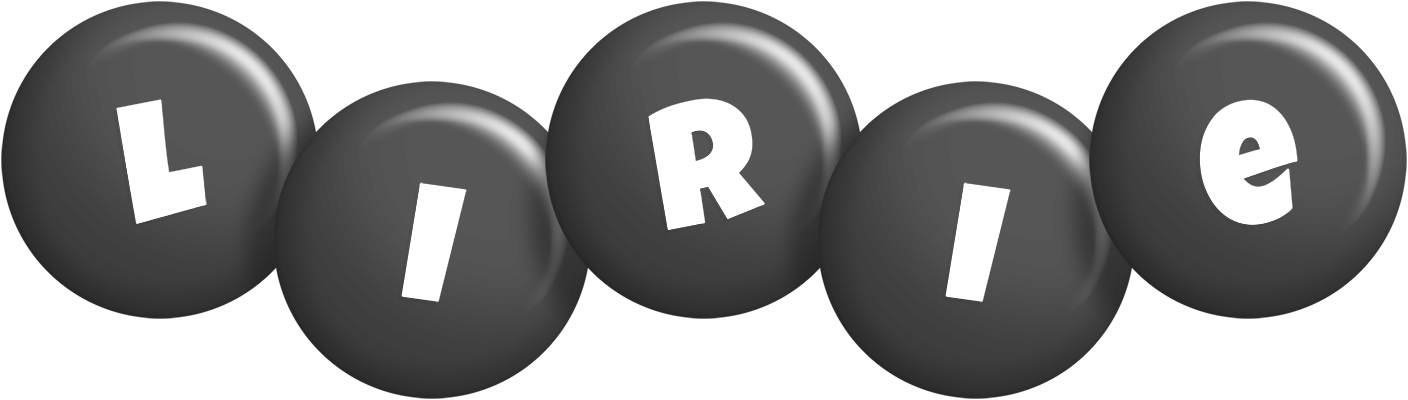 Lirie candy-black logo