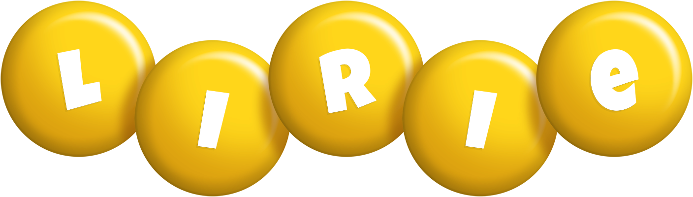 Lirie candy-yellow logo