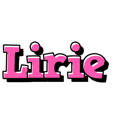 Lirie girlish logo