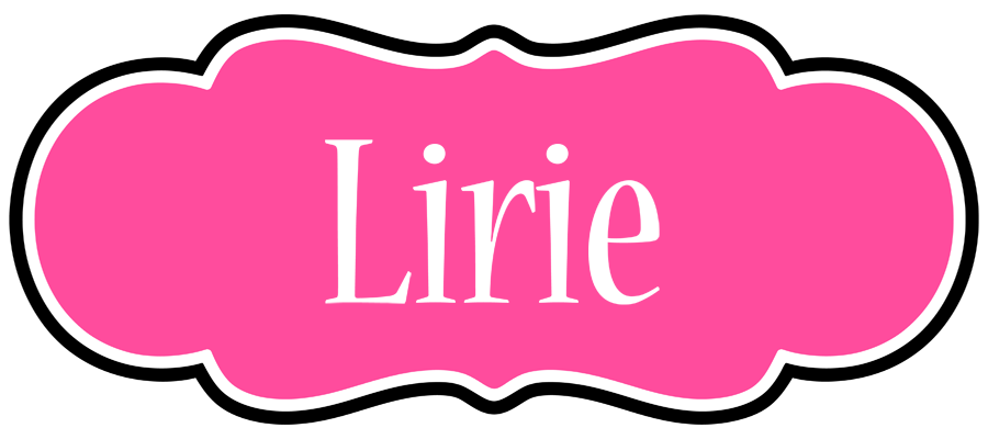Lirie invitation logo