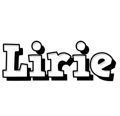 Lirie snowing logo