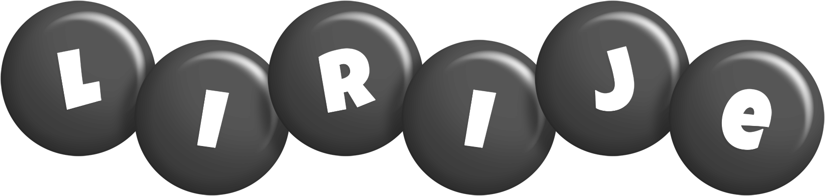 Lirije candy-black logo