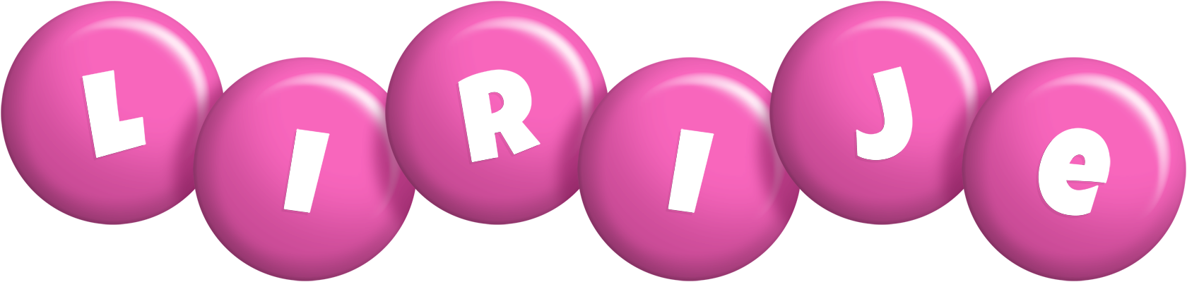 Lirije candy-pink logo