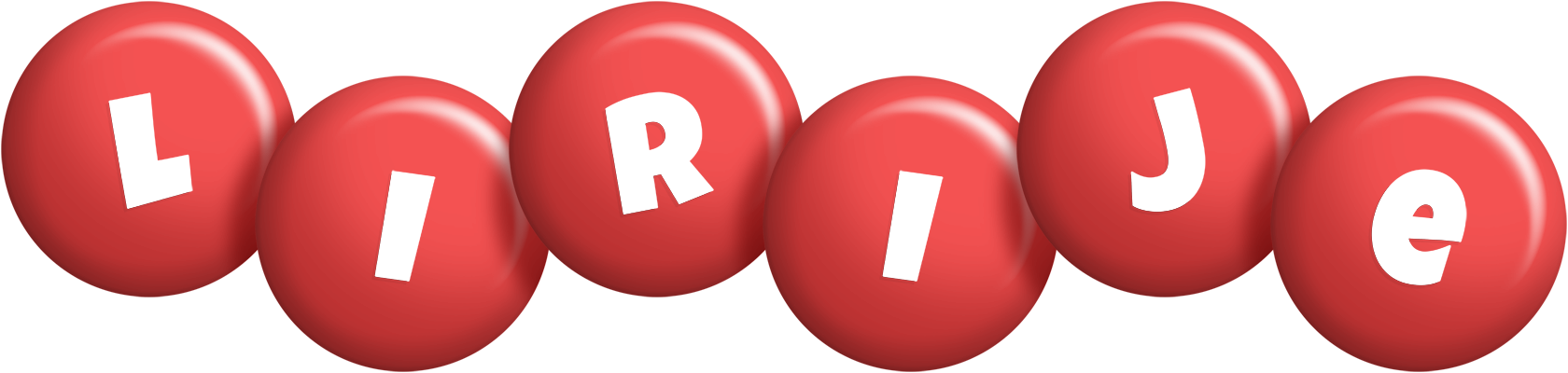 Lirije candy-red logo