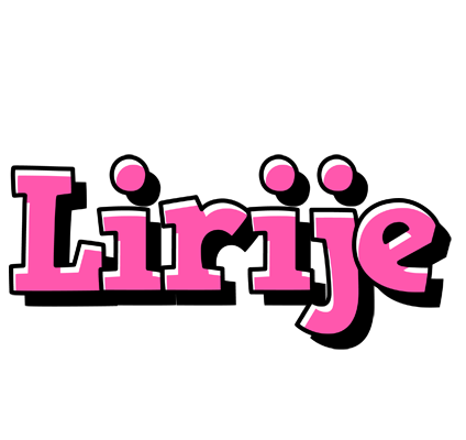 Lirije girlish logo