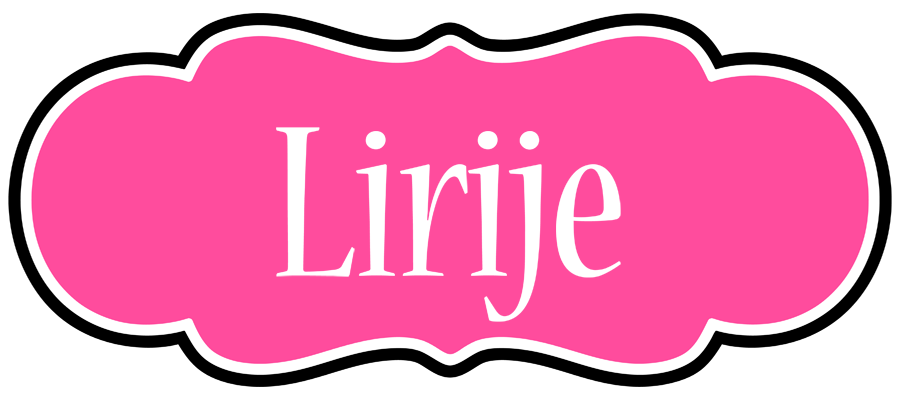 Lirije invitation logo
