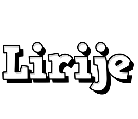 Lirije snowing logo