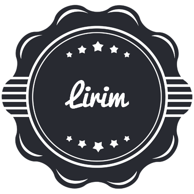 Lirim badge logo