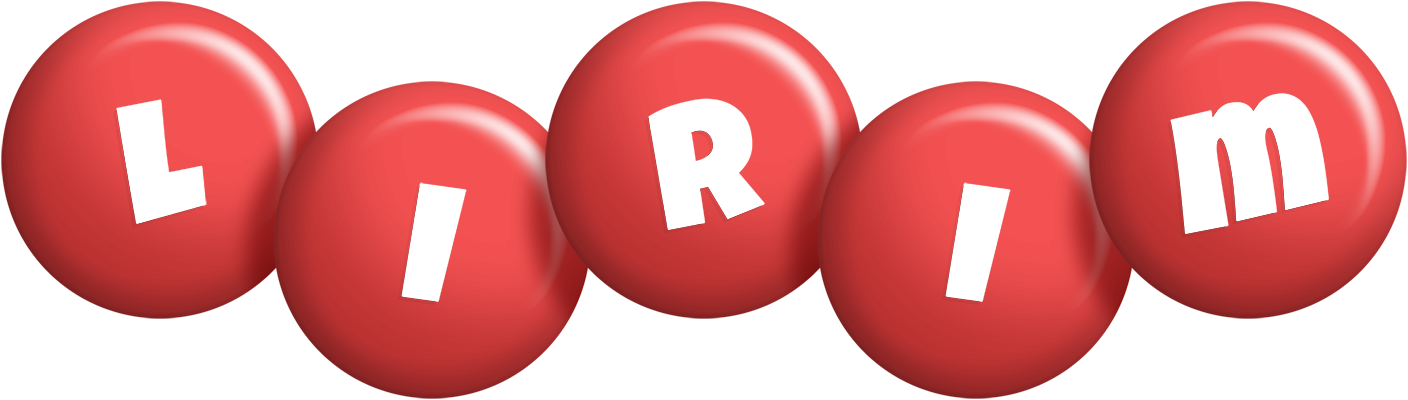 Lirim candy-red logo