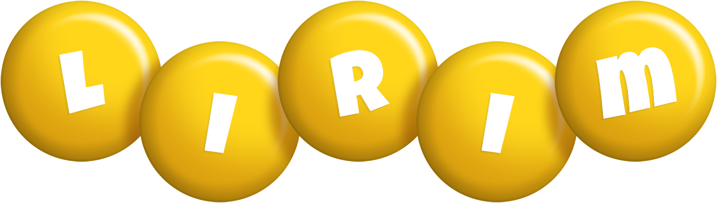 Lirim candy-yellow logo