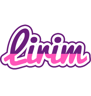 Lirim cheerful logo