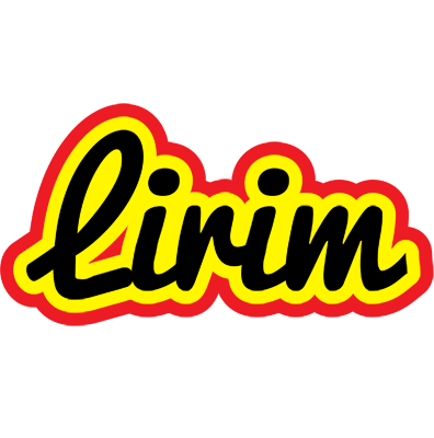 Lirim flaming logo