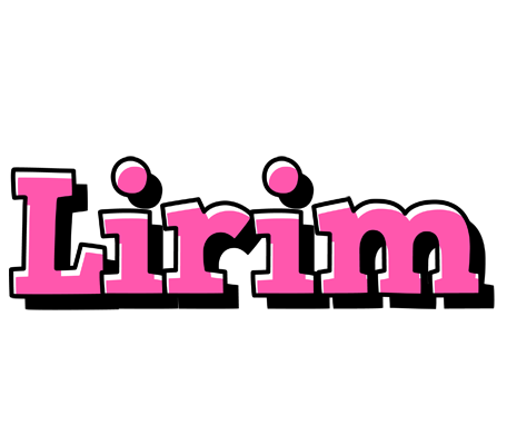 Lirim girlish logo