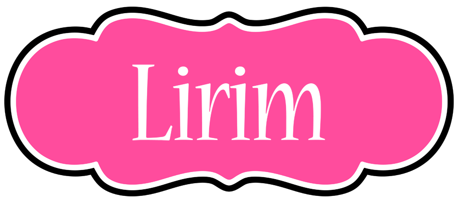 Lirim invitation logo