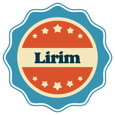 Lirim labels logo