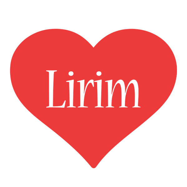 Lirim love logo