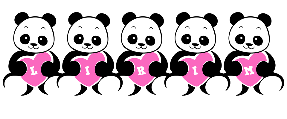 Lirim love-panda logo