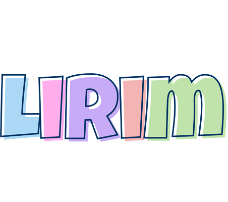 Lirim pastel logo
