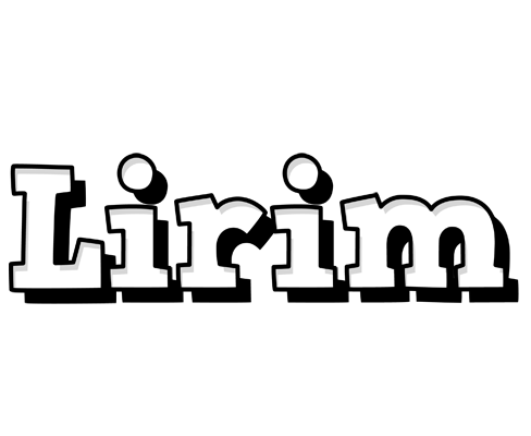 Lirim snowing logo