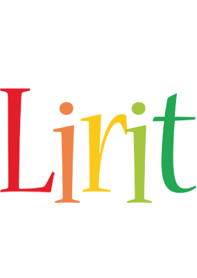 Lirit birthday logo