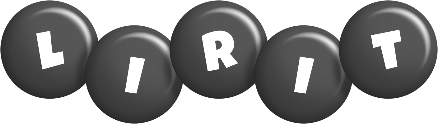 Lirit candy-black logo