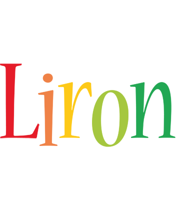 Liron birthday logo