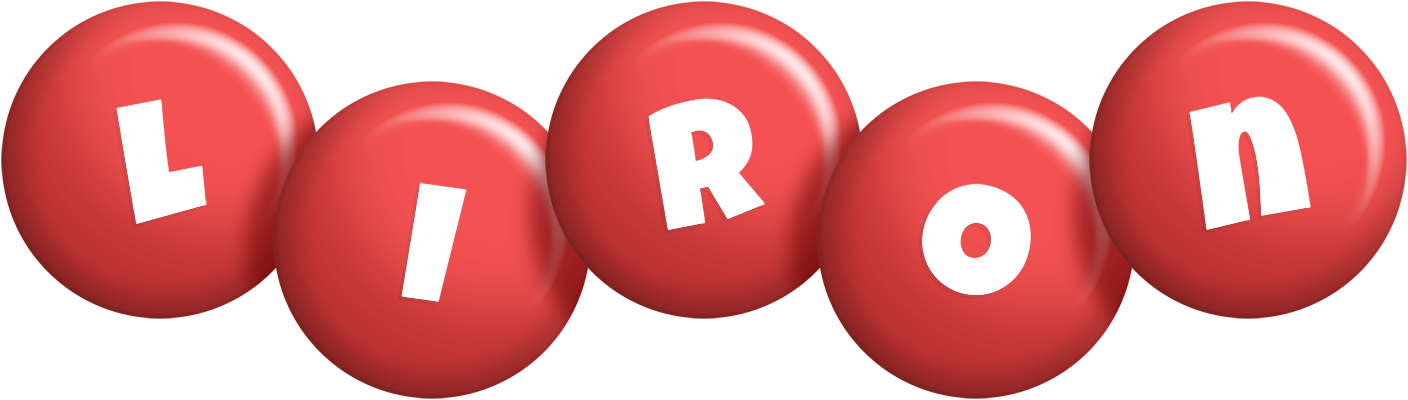Liron candy-red logo