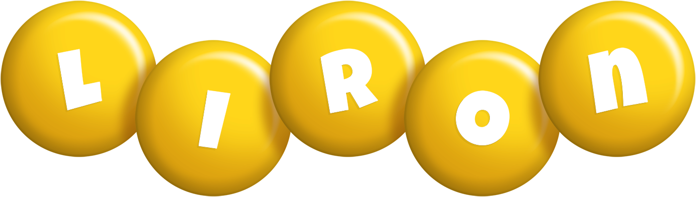 Liron candy-yellow logo