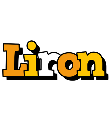 Liron cartoon logo