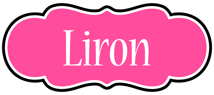 Liron invitation logo