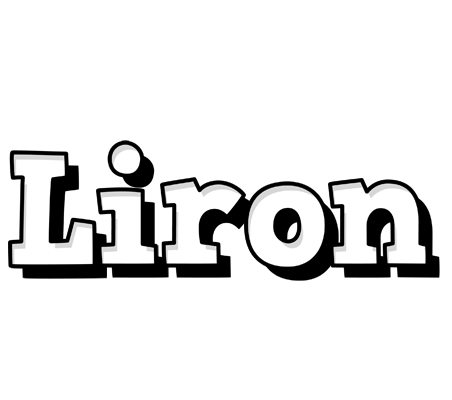 Liron snowing logo