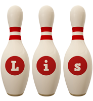 Lis bowling-pin logo
