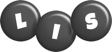 Lis candy-black logo
