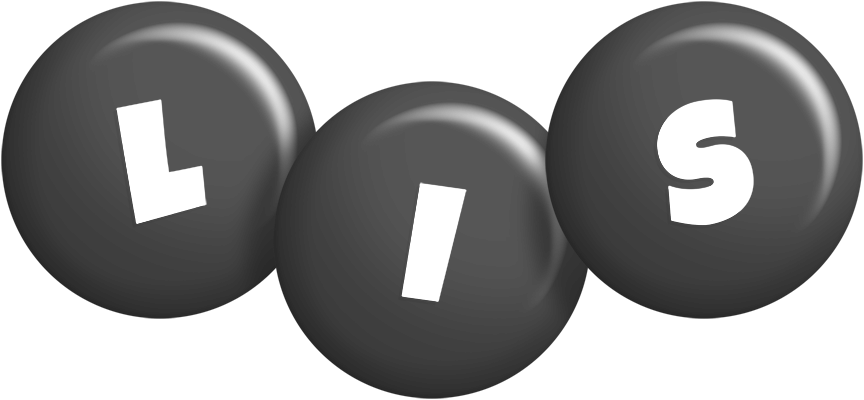 Lis candy-black logo