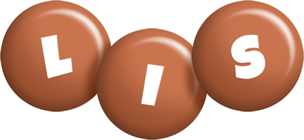 Lis candy-brown logo