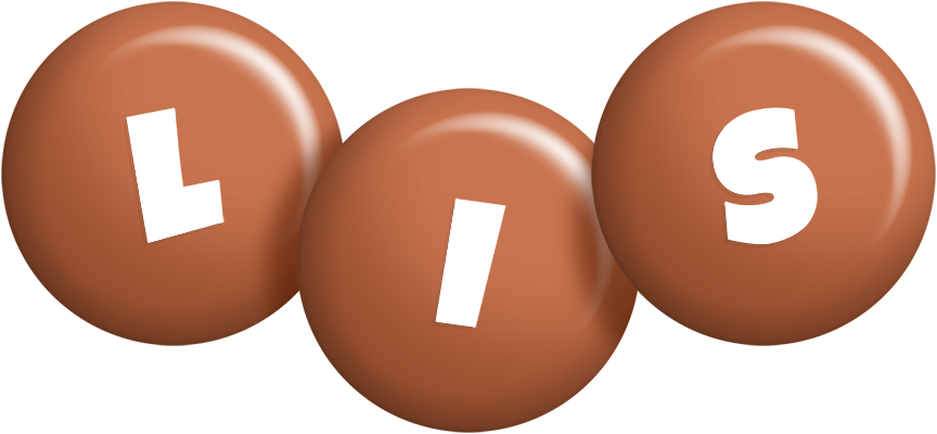 Lis candy-brown logo