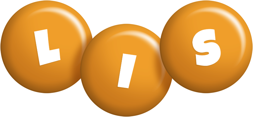 Lis candy-orange logo