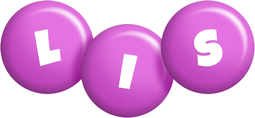 Lis candy-purple logo