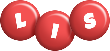 Lis candy-red logo