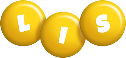 Lis candy-yellow logo