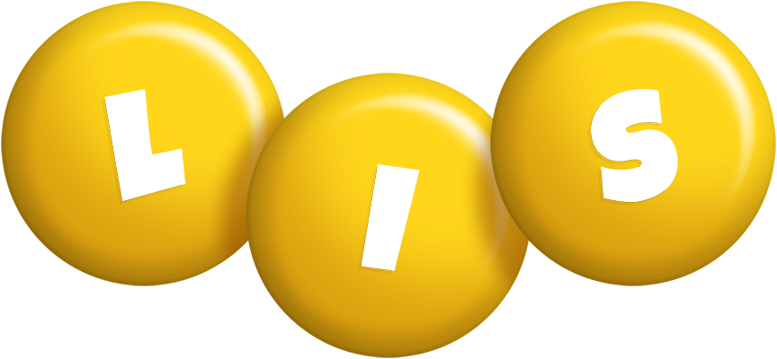 Lis candy-yellow logo