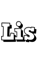 Lis snowing logo