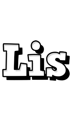 Lis snowing logo