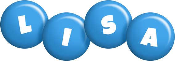 Lisa candy-blue logo