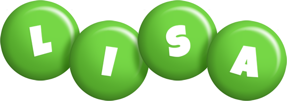 Lisa candy-green logo