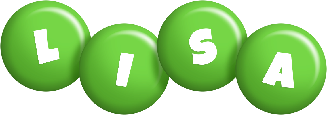 Lisa candy-green logo