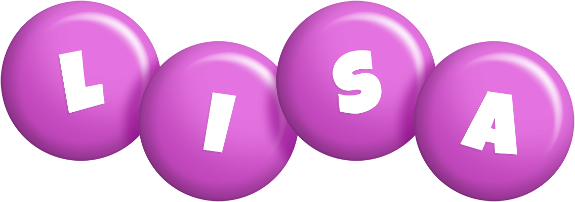 Lisa candy-purple logo
