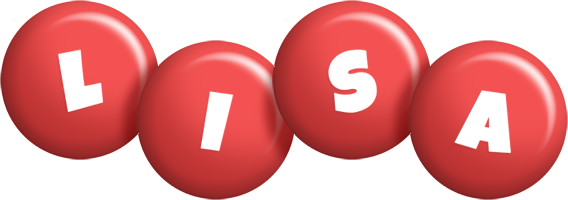Lisa candy-red logo
