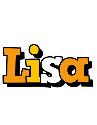 Lisa cartoon logo