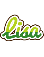 Lisa golfing logo